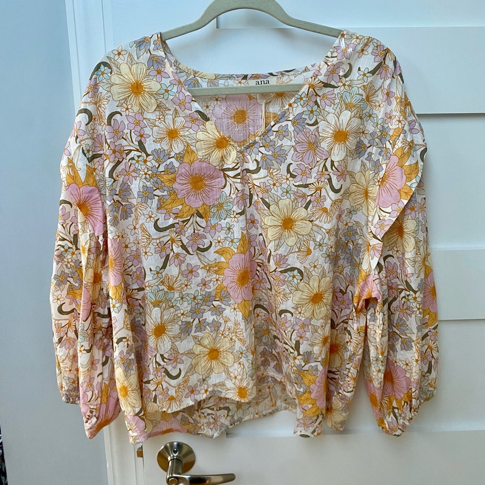 Ana floral blouse